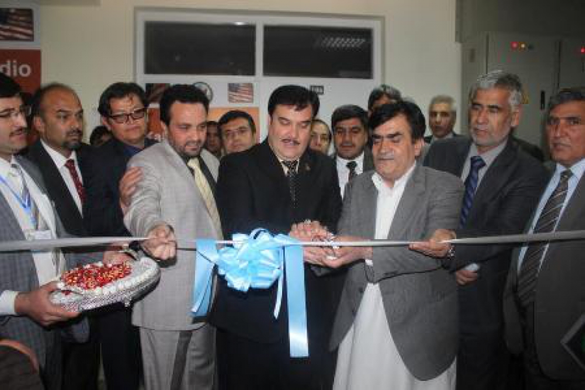 Media Operations Center inaugurated at Kabul University