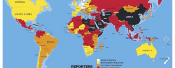 Afghanistan 2 spots up in world press freedom index