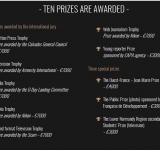 Competition recognizing war correspondents open
