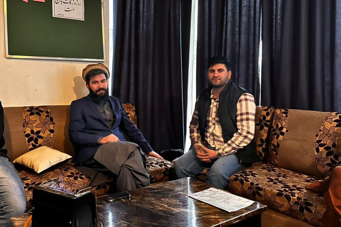 همایون افغان خبرنگار آزاد بعد از یک روز آزاد شد